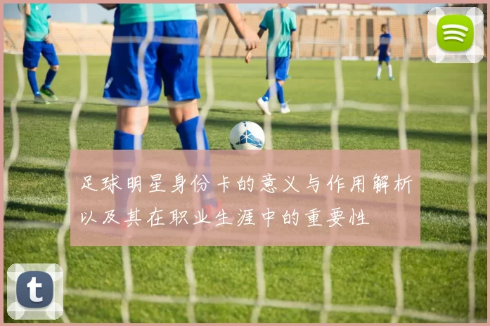 足球明星身份卡的意义与作用解析以及其在职业生涯中的重要性