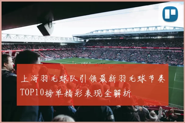 上海羽毛球队引领最新羽毛球节奏TOP10榜单精彩表现全解析