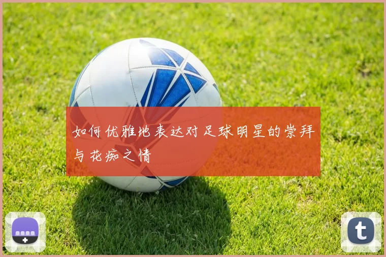 如何优雅地表达对足球明星的崇拜与花痴之情